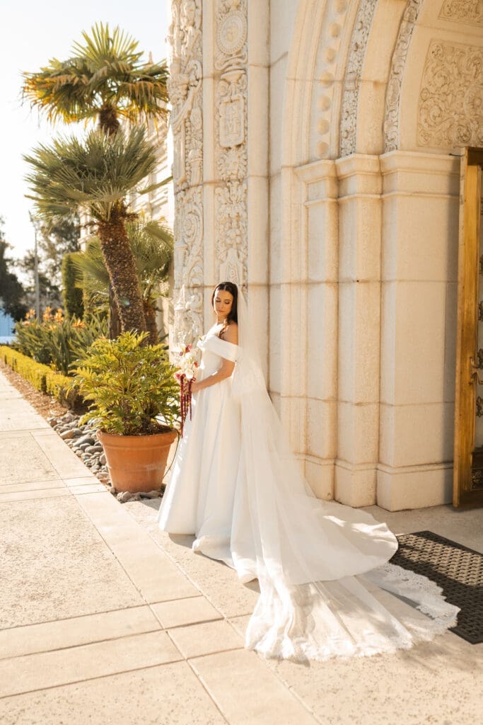 Bridal portraits in San Diego